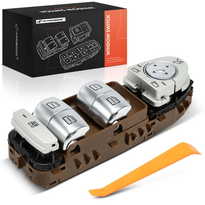 Front Driver Brown Power Window Switch
