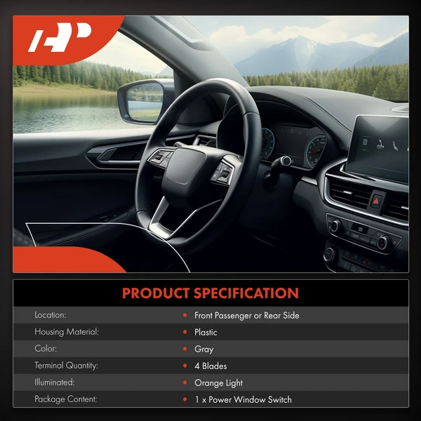 Power Window Switch for Mercedes-Benz C300 C350e C43 AMG