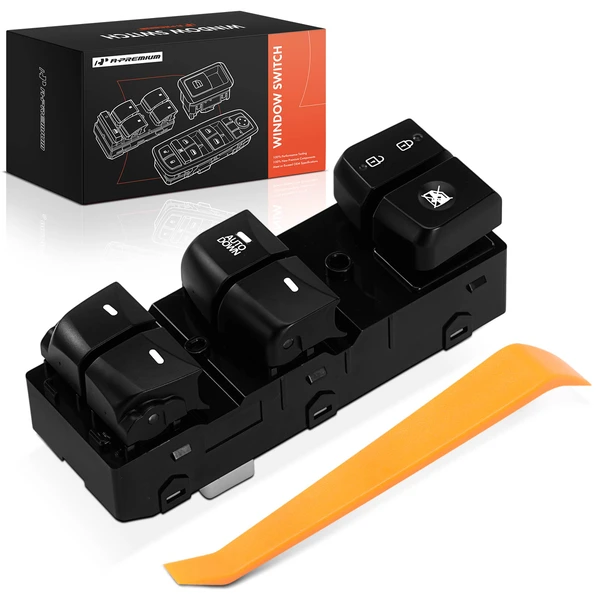 Front Driver Black Power Window Switch for Hyundai Elantra 2012-2016