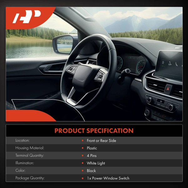 Front or Rear Power Window Switch for Mercedes-Benz W164 W251 ML R-Class