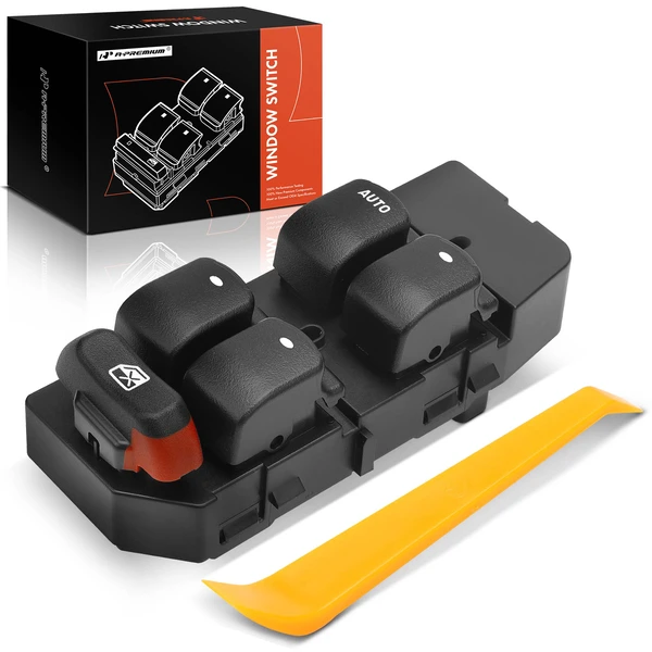 Front Driver Power Window Switch for 2008-2012 Chevrolet Malibu