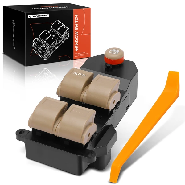 Front Driver Power Window Switch for 2001-2005 Honda Civic