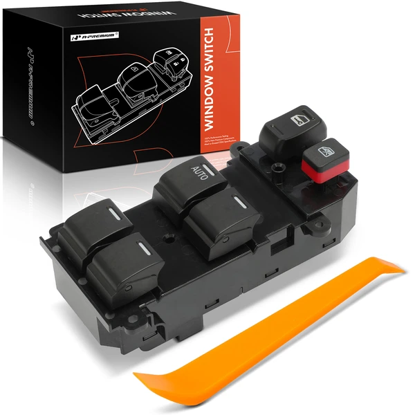 Front Driver Power Window Switch for Honda CR-V 2007-2011 6 buttons 22 pins