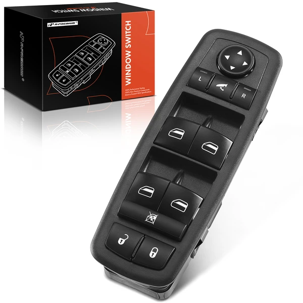 Front Driver Power Window Switch for 2008-2009 Chrysler Town & Country