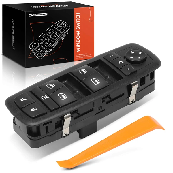 Front Driver Power Window Switch for 2008-2009 Chrysler Town & Country