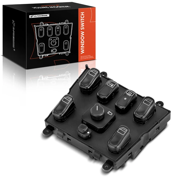 Front Driver Master Power Window Switch for 2002-2003 Mercedes-Benz ML500