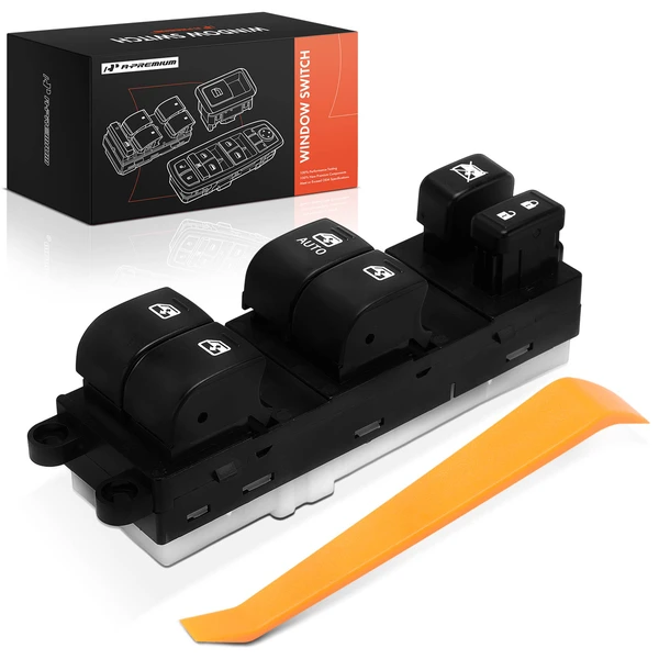 Front Driver Black Power Window Switch for 2013-2019 Subaru Outback