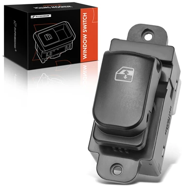 Rear Passenger Black Power Window Switch