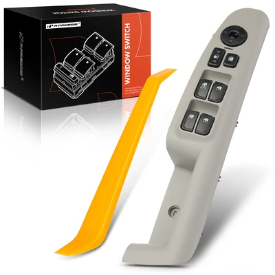Front Driver Power Beige Window Switch