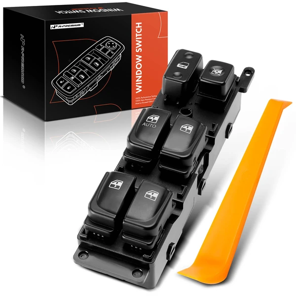 Front Driver LH Power Window Switch for Hyundai Sonata 2006-2008 L4 2.4L V6 3.3L