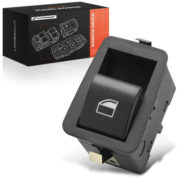 Rear Driver or Passenger Power Window Switch with 4-Pin for BMW 325i 325xi 330i 2001-2005 330xi 323i