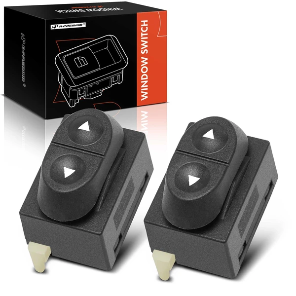 2 Pcs Power Window Switch for Ford F & E Series F-150 92-96 F-250 E-150