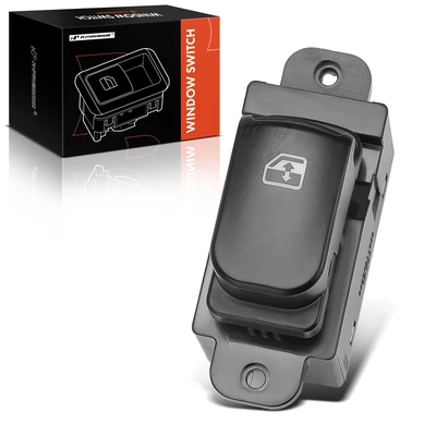 Rear Driver Black Power Window Switch