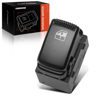 Rear Passenger Black Power Window Switch
