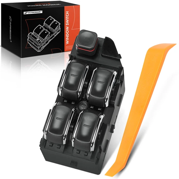 Front Driver Power Window Switch for Cadillac DeVille 1997-1999 12-Blade