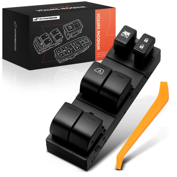 Front Driver Power Window Switch for Nissan Versa 2012-2019 Versa Note 2014-2019