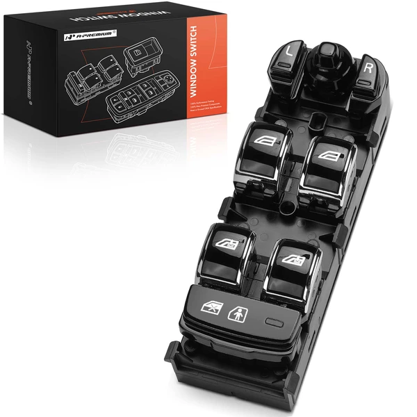 Front Driver Power Window Switch for 2017-2024 Volvo S90