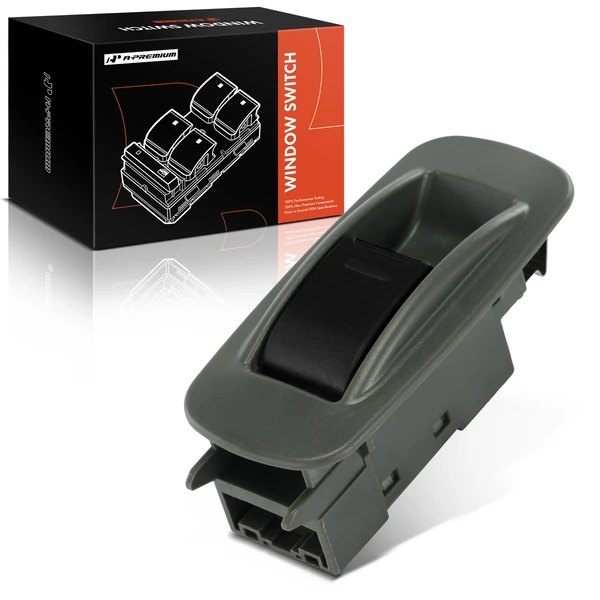 Rear Driver or Passenger Power Window Glass Switch for Toyota Tacoma 2005-2011