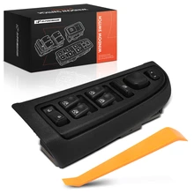 Front Driver Power Window Switch with Bezel for 2003-2006 GMC Sierra 3500