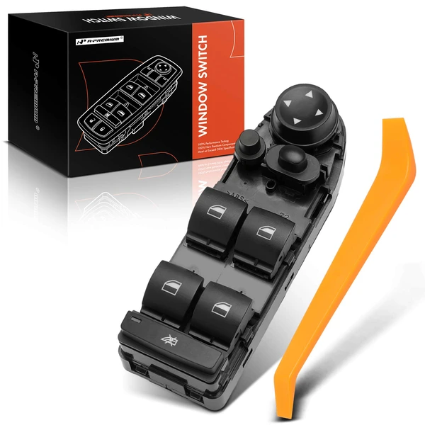 Front Driver Power Window Switch with Power Folding Mirror for BMW X1 13-15