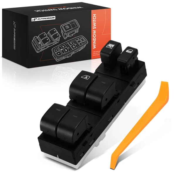 Front Driver Power Window Switch Auto Down for 2007-2012 Nissan Altima