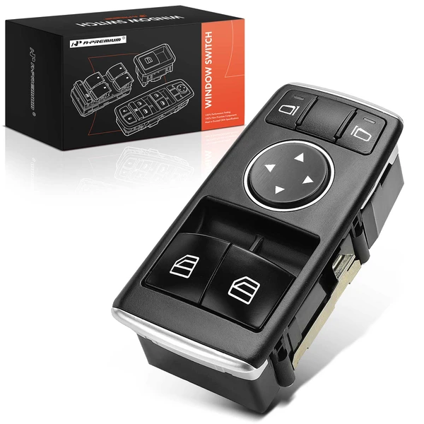 Front Driver Power Window Switch for 2012-2020 Mercedes-Benz C200
