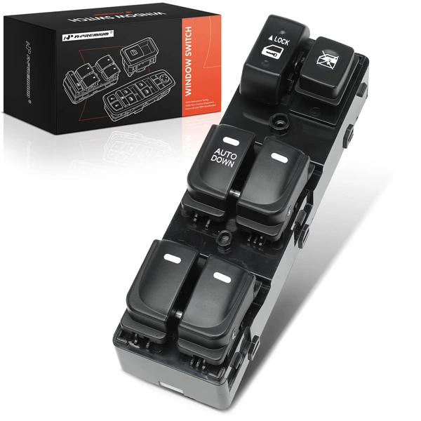 Front Driver Power Window Switch for Hyundai Elantra 2008-2015 with 14-Blade