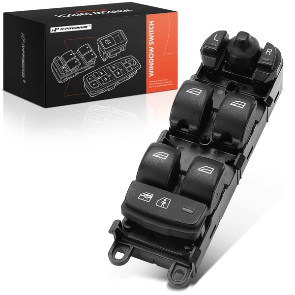 Front Driver Power Window Switch for 2010-2013 Volvo XC70