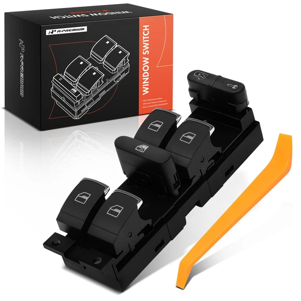 Front Driver Power Window Switch for Volkswagen Jetta Passat 1999-2005 Golf Bora