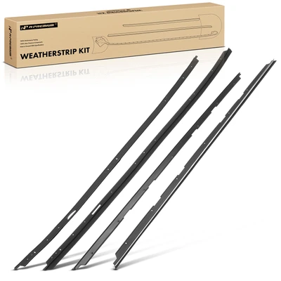 A-Premium APWSL033 Door Belt Weatherstrip Inner & Outer Window Sweep