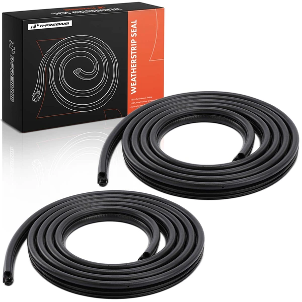 2 Pcs Rear Door Seal for Dodge Grand Caravan 2015-2020 Chrysler Town & Country 2015-2016