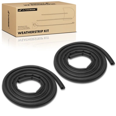 2 Pcs Front or Rear Door Weatherstrip Seals