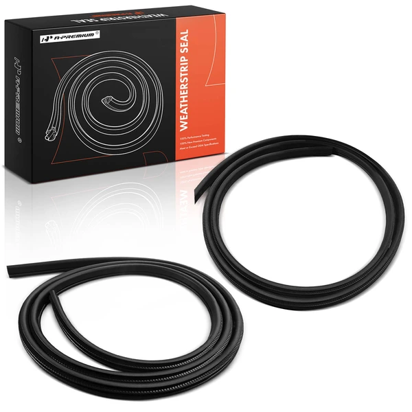 2 Pcs Front Driver & Passenger Door Weatherstrip Seal for 2014-2020 Nissan Rogue