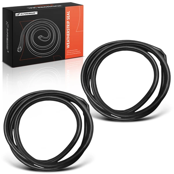 2 Pcs Front Driver & Passenger Inner Lower Weatherstrip Seals for Toyota Camry 2012-2017