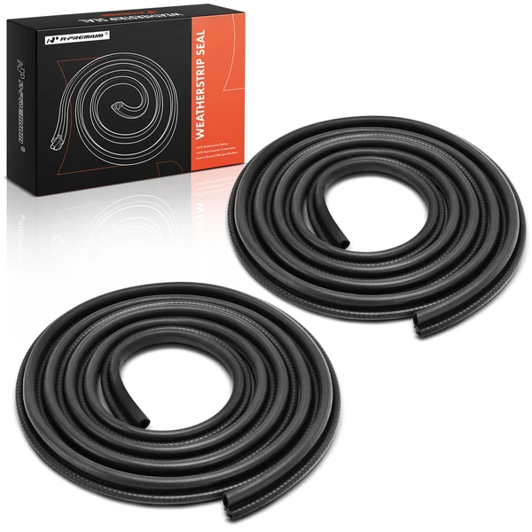 2 Pcs Driver & Passenger Door Weatherstrip Seal for 1988 1991-2000 GMC C3500