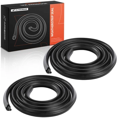 2 Pcs Front Door Weatherstrip Seal