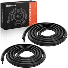 2 Pcs Rear Door Weatherstrip Seal for 2007-2013 GMC Sierra 1500