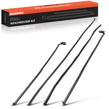 4 Pcs Hard Top Weatherstrip Seal Kit for 1976-1991 GMC Jimmy
