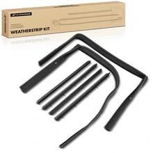 6 Pcs Window Sweep & Run Channel Seal Kit for 1983-1991 GMC S15 Jimmy