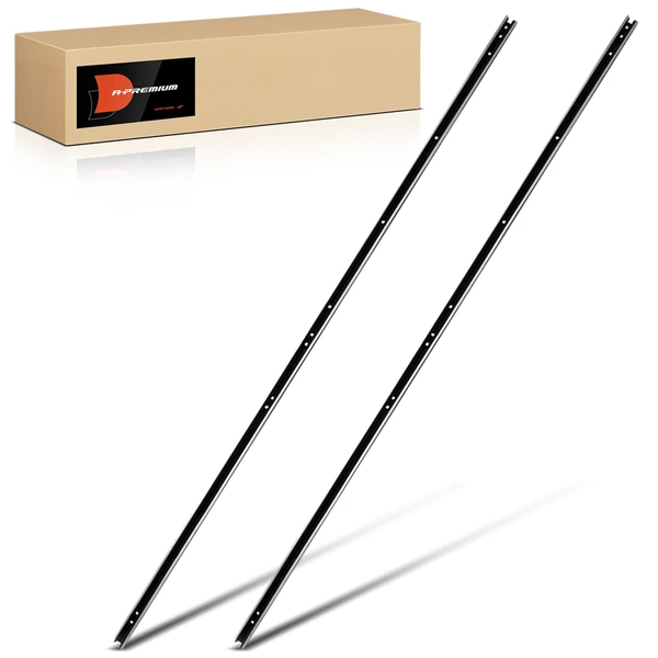 2 Pcs Front Driver & Passenger Weatherstrip Seal for Jeep SJ Grand Wagoneer 1984-1991 SUV