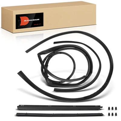 5 Pcs Driver Weatherstrip Seal