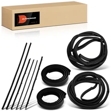 10 Pcs Glass Run Window Channel & Door Seal Kit for 1968-1972 Chevrolet K30 Pickup