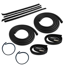 10 Pcs Door Weatherstrip Seal Kit for 1979-1980 GMC C1500 Suburban