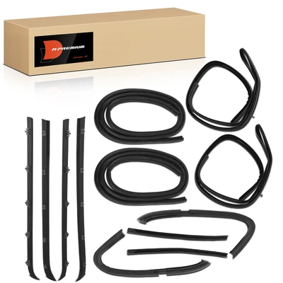 12 Pcs Door Weatherstrip Seal