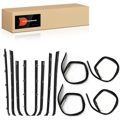 12 Pcs Weatherstrip Kit