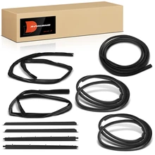 10 Pcs Inner & Outer Weatherstrip Seal Kit for 1983-1993 Chevrolet S10