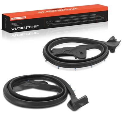 2 Pcs Driver & Passenger Door Weatherstrip Seal for Chevrolet Corvette 1990-1996