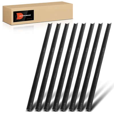 8 Pcs Front & Rear Weatherstrip Seal