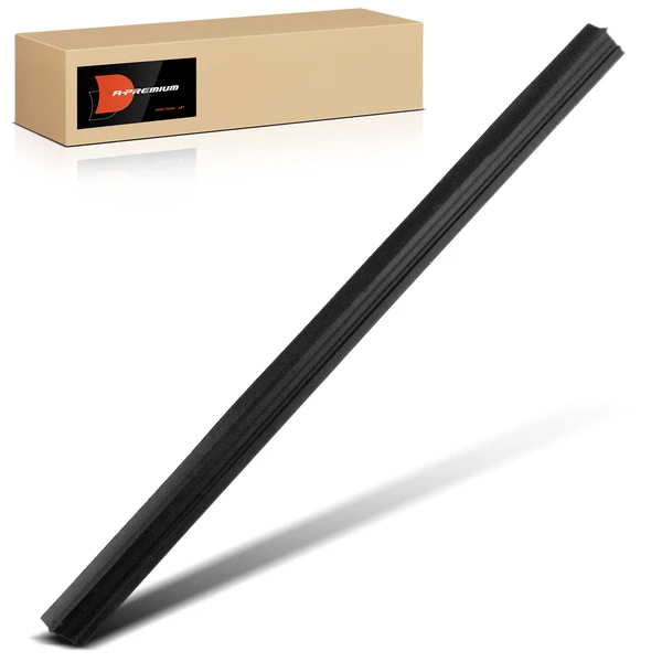 Front Passenger Outer Window Scraper Weatherstrip Seal for 1984-1996 Jeep Cherokee