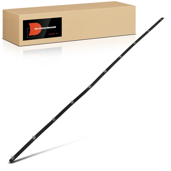 Tailgate Inner Belt Weatherstrip with Clips for 1978-1996 Ford Bronco